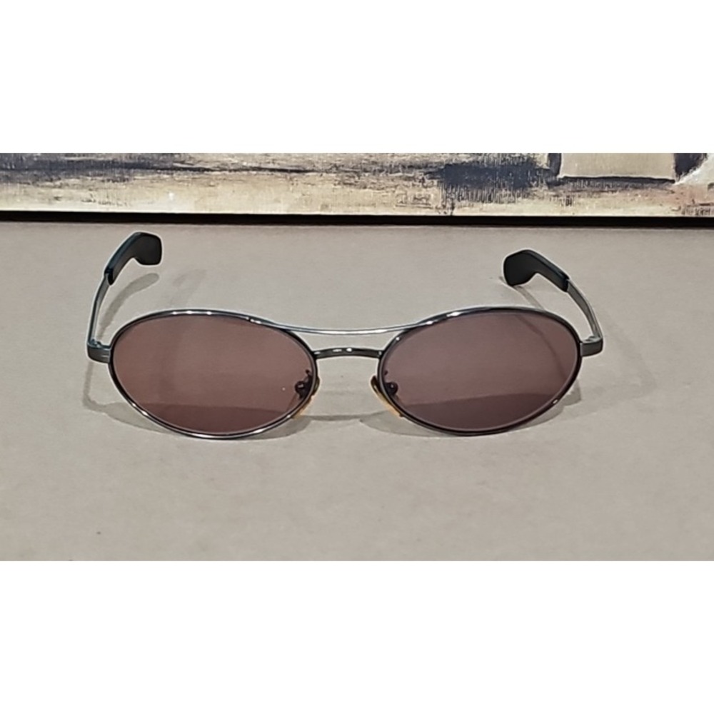 DOLCE & GABBANA ITALY DG 301S 59[]18 140 SLEEK BROWN TONE OVAL  SUNGLASSES Frame
